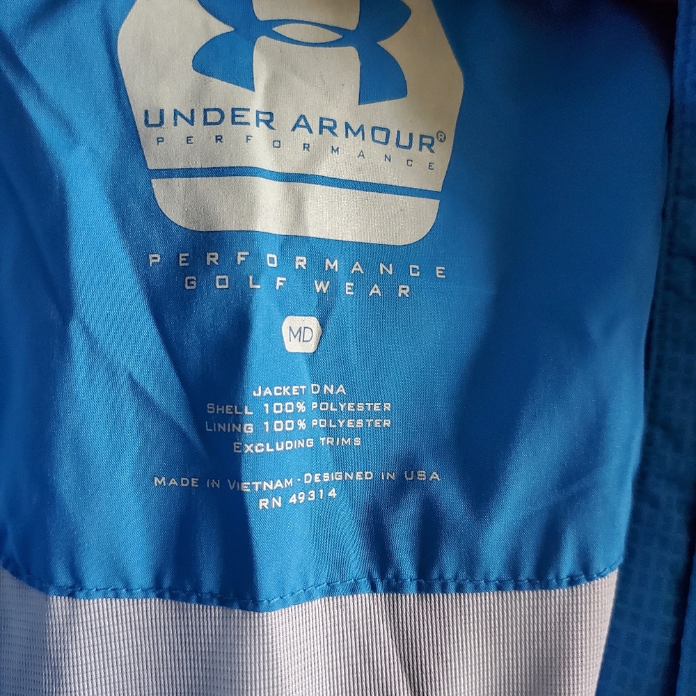 Under Armour Performance Golf Jacket Size Medium. - image 5